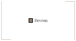 Desktop Screenshot of devron.com